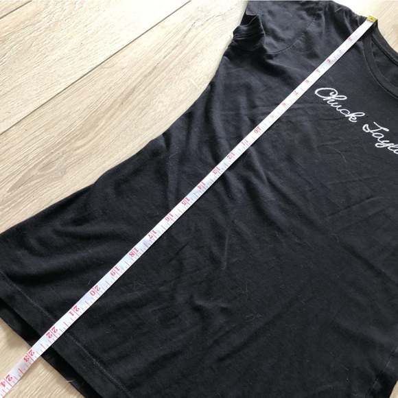 Chuck Taylor Converse T Shirt in Black Size S - Picture 8 of 9